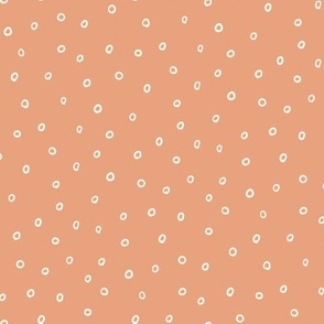 Freehand Dots // Terracotta