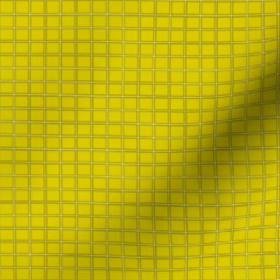yellow checkered print