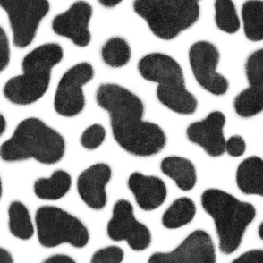 Black and White Cowhide 