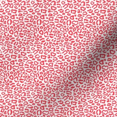 Tiny Leopard Print Pink-Red