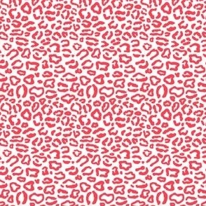 Tiny Leopard Print Pink-Red
