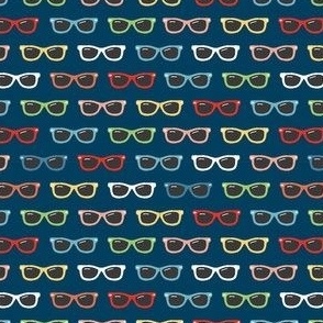 Sunglasses - navy blue