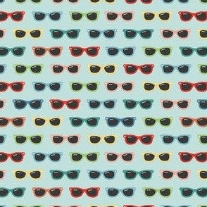 Sunglasses - light blue