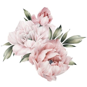 Beautiful pink peonies bouquet 