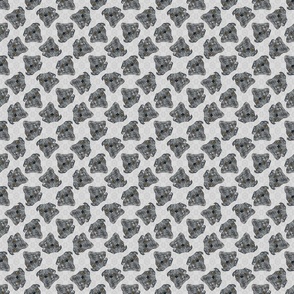 SCATTERED BLACK PUGS GREY 8