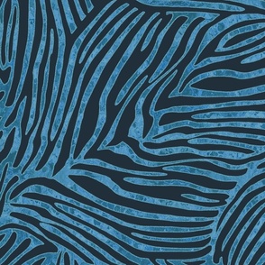 DARK BLUE ZEBRA STRIPES 24