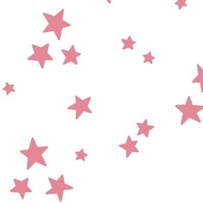 starry stars LG berry cream on white