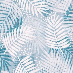 Misty Blue Palms - Regular Scale