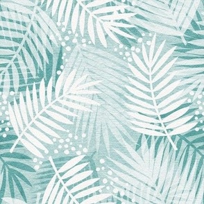 Turquoise Palms - Regular Scale