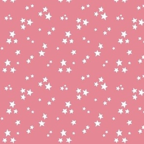 starry stars SM white on berry cream