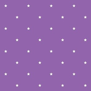 amethyst purple stars quarter inch