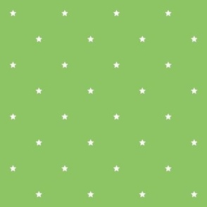 apple green stars quarter inch