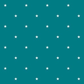 dark teal stars quarter inch