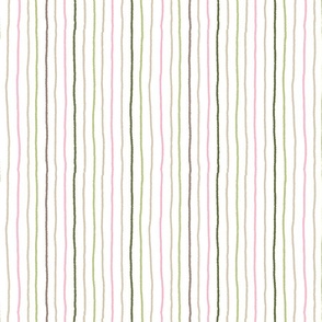 thin irregular vertical stripes on white 