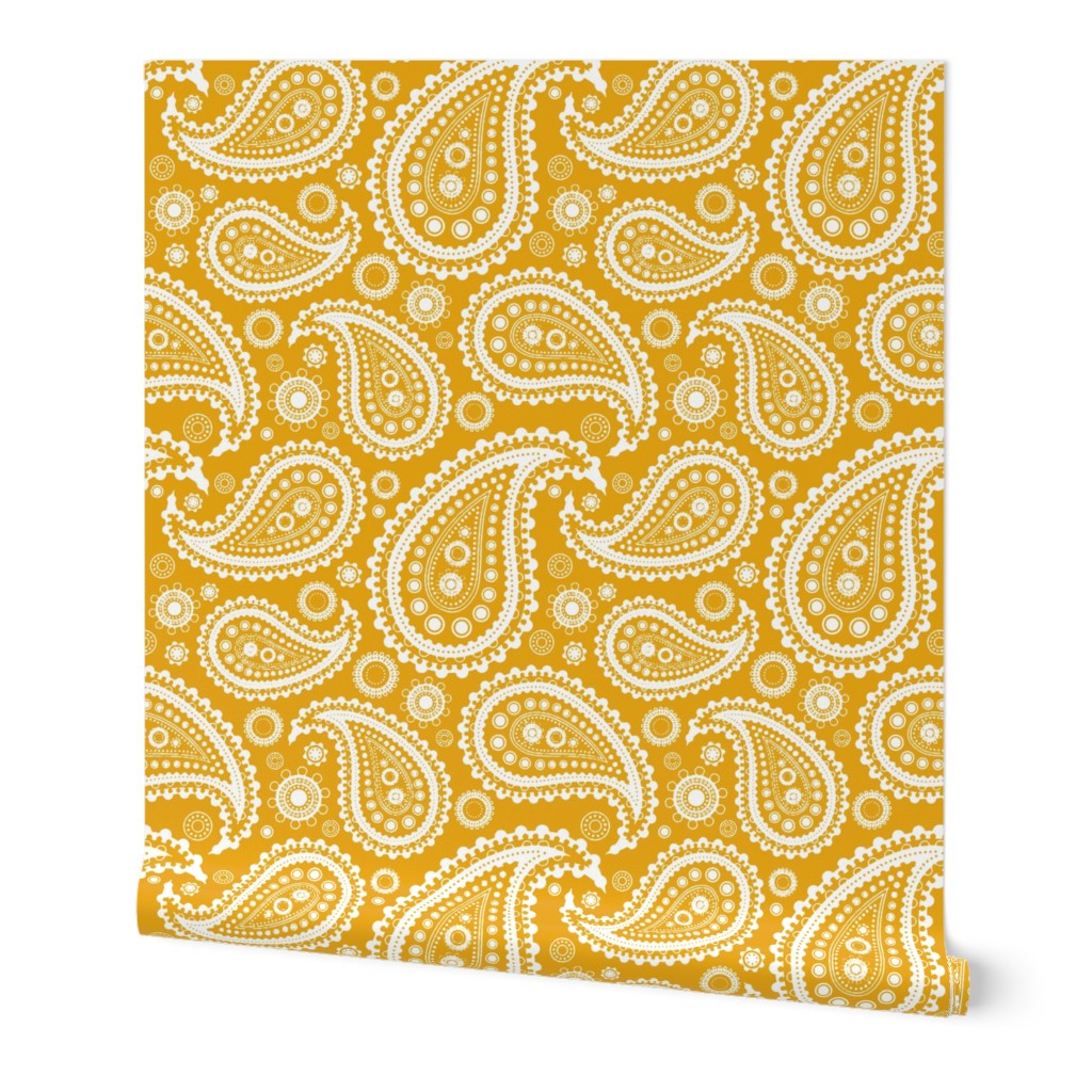 Go-go Paisley gold