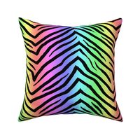 tiger stripe rainbow 12x12