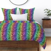 tiger stripe rainbow 12x12