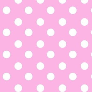 White dots on Pink