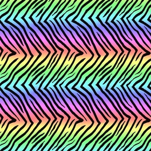 tiger stripe rainbow 8x8 sideways