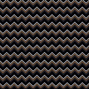 Cozy-zigzag black