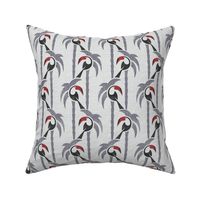 TOUCAN DO IT! - GREY BLACK RED ON WHITE