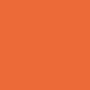 mandarin orange Pantone 16-1459 tcx hexcode EC6A37 solid plain color