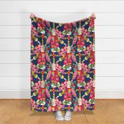 Pop art plenty pockets fashion // large scale / flat