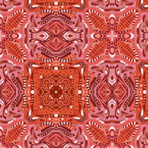 Rosy happy Moroccan tile 