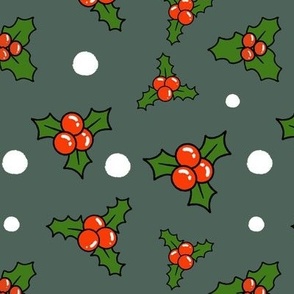 christmas holly berries_3