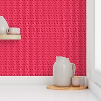 Retro Kitchen Red Bead Curtain