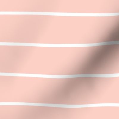2” Stripe (pink sand) // Maddi Floral collection