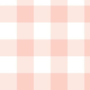 1 1/2” Gingham Check - Pink Sand // Maddi Floral collection