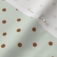 Dots on Honeydew // Maddi Floral collection