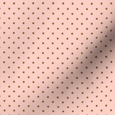 Dots on Pink Sand (half scale) // Maddi Floral collection