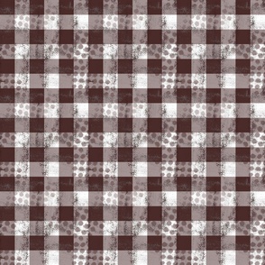 Bark Rough n Tumble Gingham 1" check