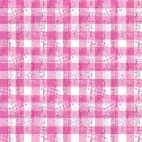 Flamingo Rough n Tumble Gingham Check 1" 