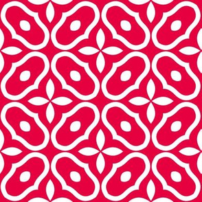 Mosaic - Retro Kitchen Red