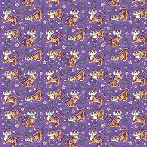 Tiger Spring! {Smaller} Royal Purple