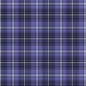 Periwinkle, Black and White Plaid