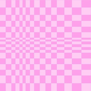 Optical grid candy pink by Jac Slade