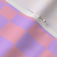 Optical grid lilac pink by Jac Slade