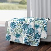 Moravian Design Teal