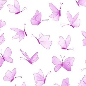 Stupell Industries Pink Butterfly Splatter Patterned Wings by