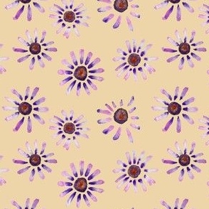 Little Purple Daisies // Biscuit