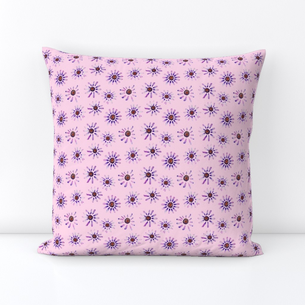 Little Purple Daisies // Blush