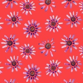 Little Purple Daisies // Cherry