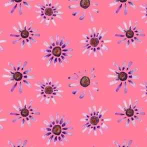 Little Purple Daisies // Papaya