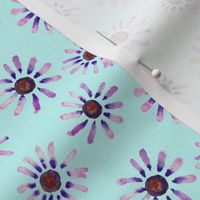 Little Purple Daisies // Mint