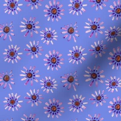 Little Purple Daisies // Periwinkle
