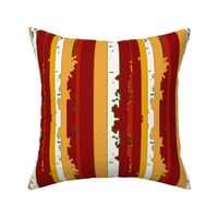 batik red stripes 8 inch